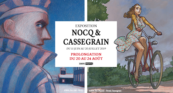 Exposition Didier Cassegrain et Gaétan Nocq, du 11 juillet au 20 juillet, à la galerie Daniel Maghen